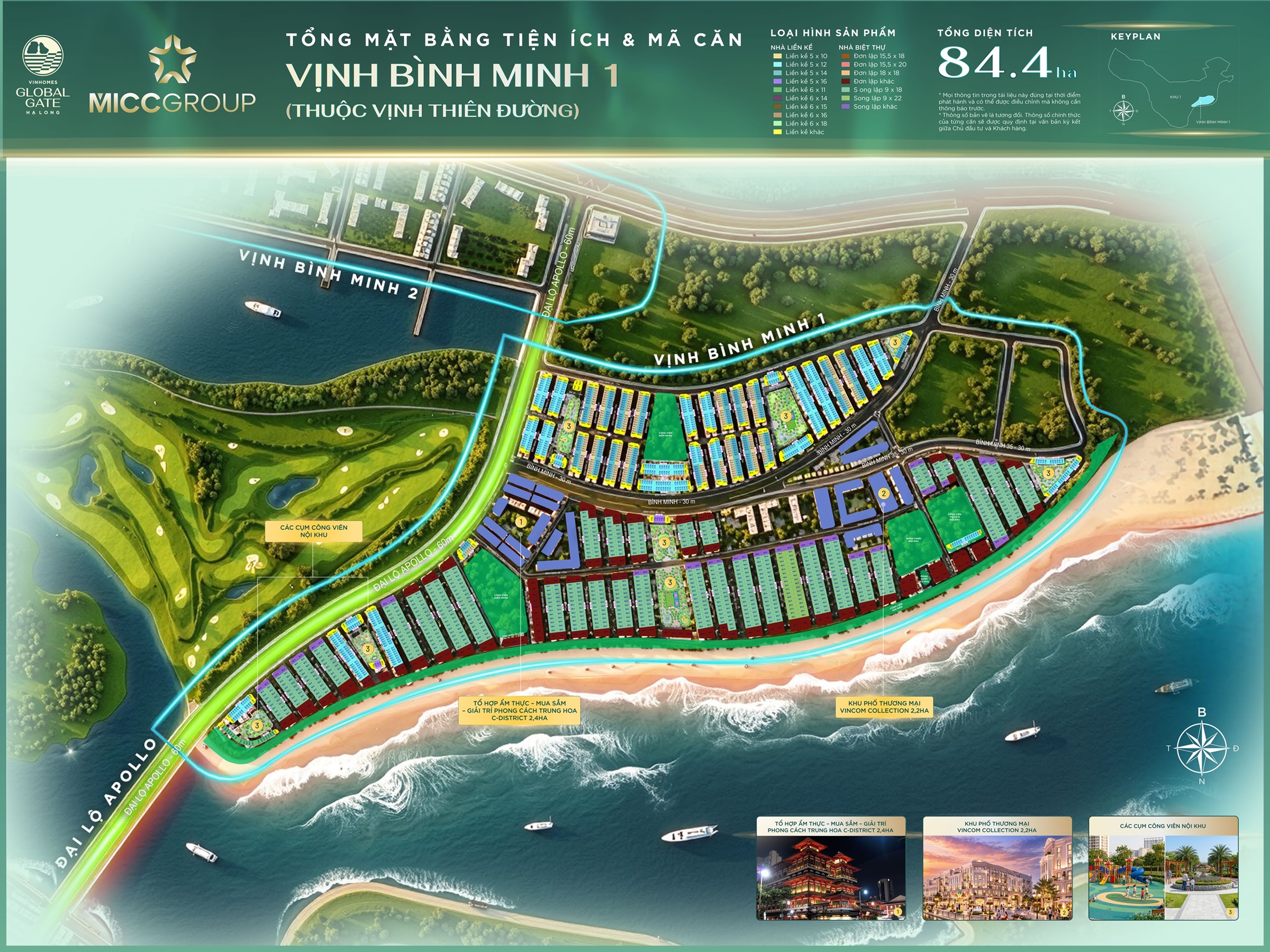 VỊNH BÌNH MINH 1 - VINHOMES GLOBAL GATE HẠ LONG (HẠ LONG XANH)