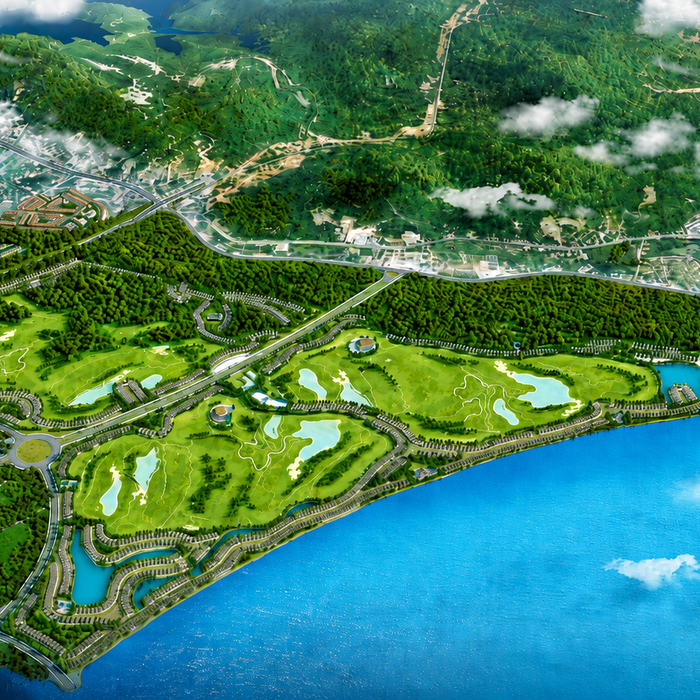 Sân Golf 54 Hố Vinhomes Hạ Long Xanh – Biểu Tượng Sống Thượng Lưu Bên Vịnh Di Sản